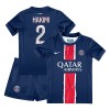 Original Trikotsatz Paris Saint-Germain Achraf Hakimi 2 Heimtrikot 2024-25 Für Kinder